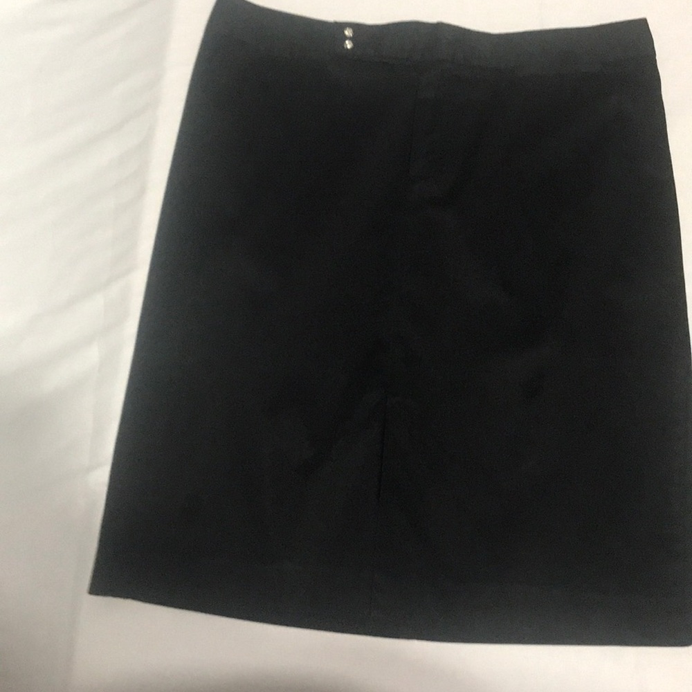 Black pencil skirt